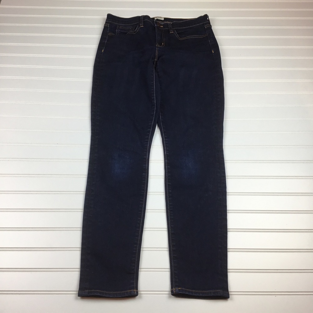 J Crew 9” High Rise Skinny Jeans 27/30 - Picture 3 of 8
